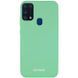 Защитный чехол Liquid Full Magnet для Samsung M315F Galaxy M31 Зеленый
