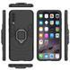 Защитный чехол Strong Guard Ring для Samsung A505F Galaxy A50 / A507F Galaxy A50s / A307F Galaxy A30s Черный