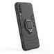 Защитный чехол Strong Guard Ring для Samsung A505F Galaxy A50 / A507F Galaxy A50s / A307F Galaxy A30s Черный