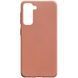 Защитный чехол TPU Softon для Samsung Galaxy S21 Оранжевый