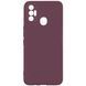 Защитный чехол Liquid Case Full Camera для Tecno Spark 7 Фиолетовый