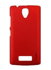 Защитный чехол Pudini Rubber для Lenovo A2010 Красный