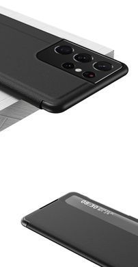 Чехол-книжка Sylish View для Samsung Galaxy S21 Ultra Черный