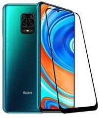 Захисне скло 4D Plus для Xiaomi Redmi Note 9 Pro / Redmi Note 9S / Redmi Note 9 Pro Max Чорний