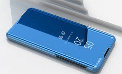 Чехол-книжка Clear View Mirror для Xiaomi Redmi 9 Синий