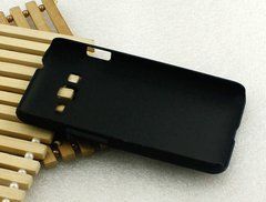 Защитный чехол Pudini Rubber для Samsung Z130H Z1 Черный