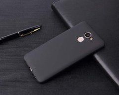 Защитный чехол TPU Matte для Huawei Y7 / Y7 Plus Черный