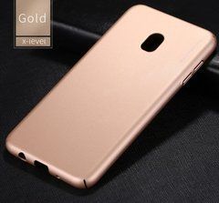 Захисний чохол X-level Knight для Samsung J330 Galaxy J3 2017 Золотий