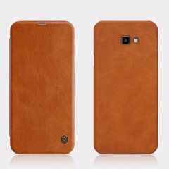 Чохол-книжка Nillkin Qin для Samsung J415 Galaxy J4 Plus 2018 Коричневий