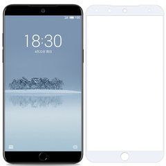 Защитное стекло Full Glue для Meizu 16TH Белый