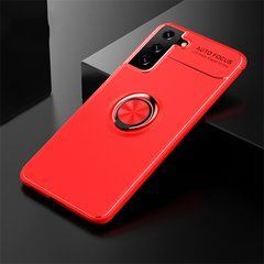 Защитный чехол Color Ring для Samsung Galaxy S21 Красный