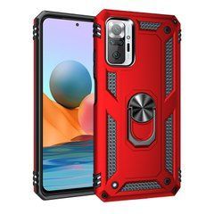 Защитный чехол Kvadrat Ring для Xiaomi Redmi Note 10 Pro / 10 Pro Max Красный