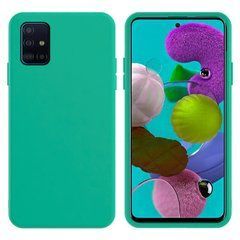 Захисний чохол Liquid Case Full Cover для Samsung A515F Galaxy A51 2020 Бірюзовий