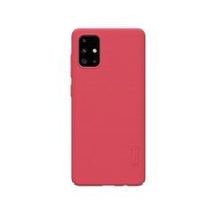 Защитный чехол Nillkin Frosted Shield для Samsung A715F Galaxy A71 2020 Красный