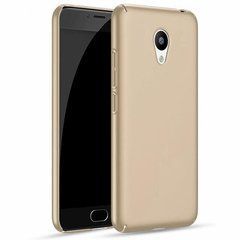 Защитный чехол Pudini Rubber Full Body для Meizu M3 / M3 mini / M3s Золотистый