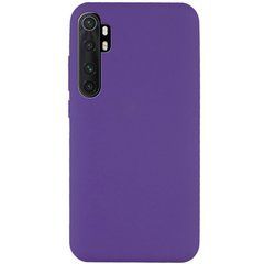 Защитный чехол TPU Softon для Xiaomi Mi Note 10 Lite Фиолетовый