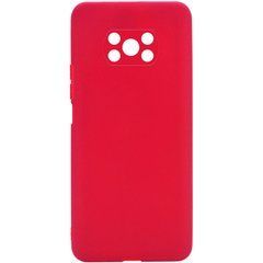 Захисний TPU чохол Softon Full Camera для Xiaomi Poco X3 / X3 NFC / X3 Pro Червоний