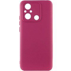 Защитный чехол Lakshmi Case Full Camera для Xiaomi Redmi 12C / Poco C55 Бордовый
