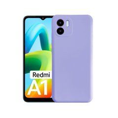 Захисний чохол Liquid Case Full Camera для Xiaomi Redmi A1 / Redmi A2 Бузковий