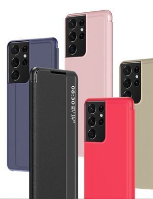 Чехол-книжка Sylish View для Samsung Galaxy S21 Ultra Синий