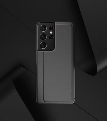 Чехол-книжка Sylish View для Samsung Galaxy S21 Ultra Черный