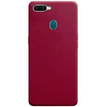 Захисний чохол TPU Softon для Oppo A12 / A5s (AX5s) Бордовий