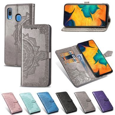 Чехол-книжка Art Book для Samsung M205F Galaxy M20 Фиолетовый