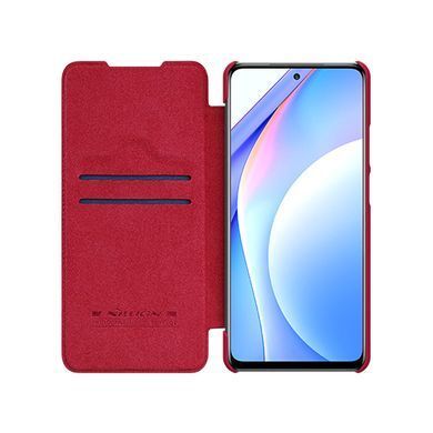 Чехол-книжка Nillkin Qin для Xiaomi Mi 10T Lite / Redmi Note 9 Pro 5G Красный