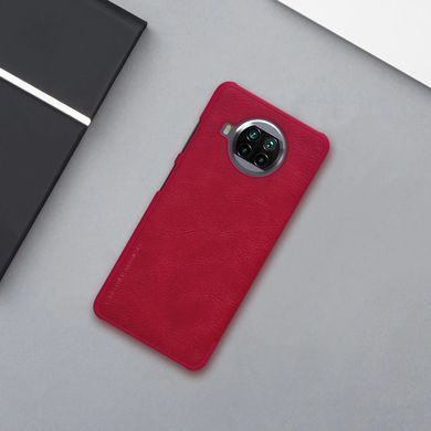 Чехол-книжка Nillkin Qin для Xiaomi Mi 10T Lite / Redmi Note 9 Pro 5G Красный