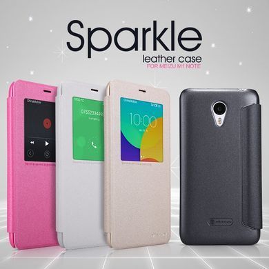 Чохол-книжка Nillkin Sparkle для Meizu M1 Note Білий