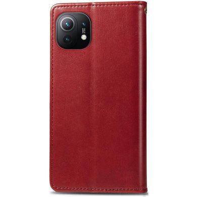 Чехол-книжка Polera Book для Xiaomi Mi 11 Lite / Mi 11 Lite 5G / 11 Lite 5G NE Красный