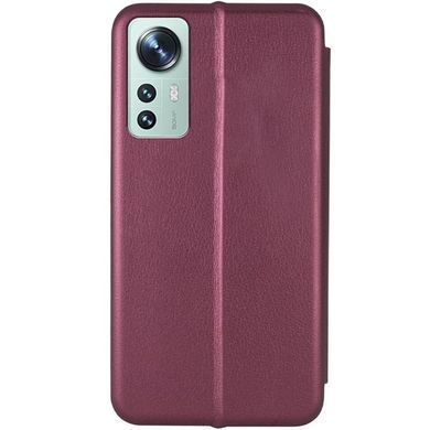 Чохол-книжка Protective для Xiaomi 12 Lite Бордовий