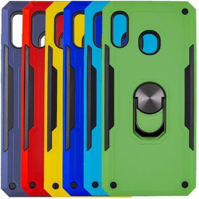 Захисний чохол Kvadro Ring для Samsung A205F Galaxy A20 / A305F Galaxy A30 2019 (Синій, темний)