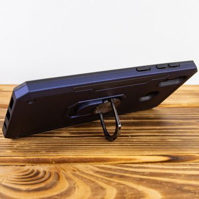 Захисний чохол Kvadro Ring для Samsung A205F Galaxy A20 / A305F Galaxy A30 2019 (Синій, темний)