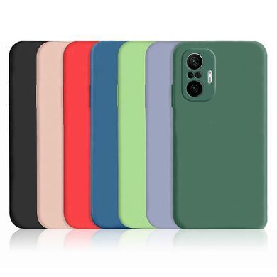 Защитный чехол Liquid Case Full Camera для Xiaomi Redmi Note 10 Pro / 10 Pro Max Розовый