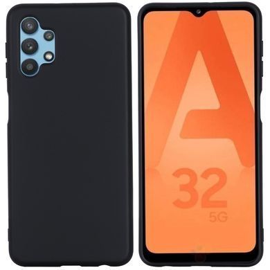 Защитный чехол Liquid Case Full Cover для Samsung A325F Galaxy A32 4G Черный