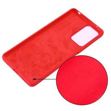 Защитный чехол Liquid Case Full Cover для Xiaomi Redmi Note 10 Pro / 10 Pro Max Красный