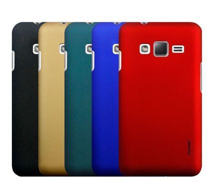 Защитный чехол Pudini Rubber для Samsung Z130H Z1 Красный
