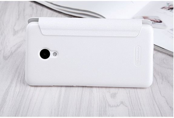 Чохол-книжка Nillkin Sparkle для Meizu M5 Білий
