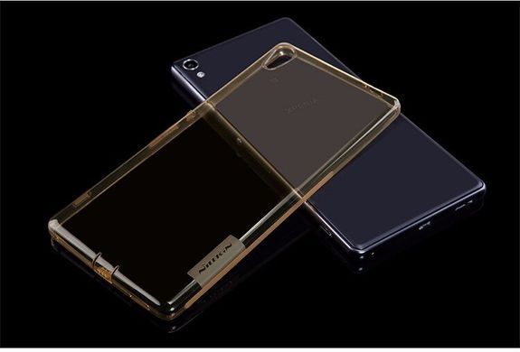 TPU чохол Nillkin Nature для Sony Xperia XA Ultra Золотий