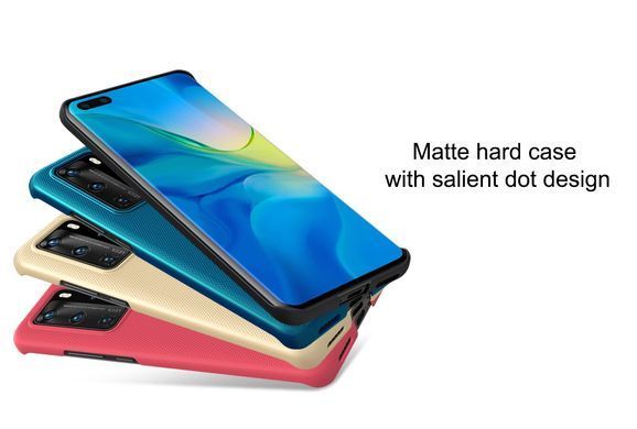 Захисний чохол Nillkin Frosted Shield для Huawei P40 Pro Чорний