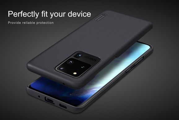 Захисний чохол Nillkin Frosted Shield для Samsung G988B Galaxy S20 Ultra Чорний