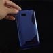 Чехол TPU S-line для HTC Desire 400 (One SU / T528w) Синий