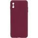 Защитный чехол Liquid Case Full Camera для iPhone 10 (X) / iPhone XS Малиновый