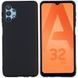 Защитный чехол Liquid Case Full Cover для Samsung A325F Galaxy A32 4G Черный