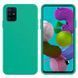 Защитный чехол Liquid Case Full Cover для Samsung A515F Galaxy A51 2020 Бирюзовый
