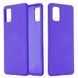 Защитный чехол Liquid Case Full Cover для Samsung Galaxy A72 5G Фиолетовый