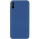 Захисний чохол Liquid Case Full Cover для Xiaomi Redmi 9A Синій