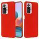 Защитный чехол Liquid Case Full Cover для Xiaomi Redmi Note 10 Pro / 10 Pro Max Красный