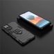 Защитный чехол Strong Guard Ring для Xiaomi Redmi Note 10 / Redmi Note 10S / Poco M5s Черный